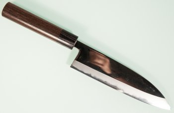 Nishida Shirogami 1 Funayuki 180mm Mirror