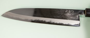 Nishida Shirogami 1 Gyuto 215mm Mirror