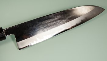 Nishida Shirogami 1 Gyuto 215mm Mirror