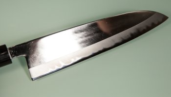 Nishida Shirogami 1 Gyuto 215mm Mirror