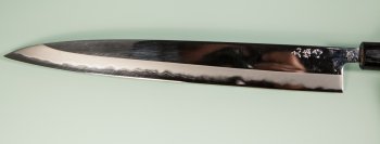 Nishida Shirogami 1 Yanagiba 270mm Mirror