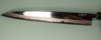Nishida Shirogami 1 Yanagiba 270mm Mirror