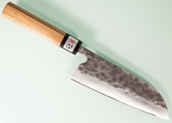 Fujiwara Teruyasu Maboroshi Wa-Santoku 165mm Cherrywood