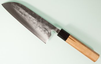 Fujiwara Teruyasu Maboroshi Wa-Santoku 165mm Cherrywood