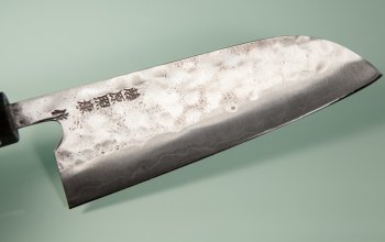 Fujiwara Teruyasu Maboroshi Wa-Santoku 165mm Cherrywood