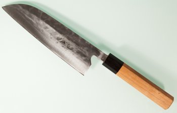 Fujiwara Teruyasu Maboroshi Wa-Santoku 180mm Cherrywood