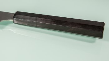 Shirou Kamo VG-10 Santoku 150mm Ebony