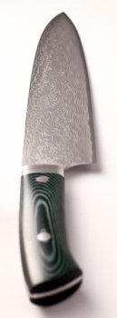 Takeshi Saji Gyuto 240mm polish green Micarta