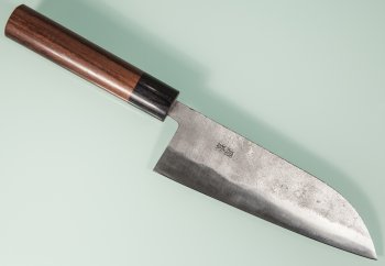 Fujiwara Teruyasu Nashiji Wa-Santoku 170mm Rosewood