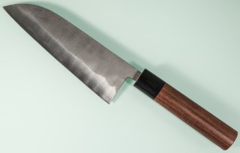 Fujiwara Teruyasu Nashiji Wa-Santoku 170mm Rosewood