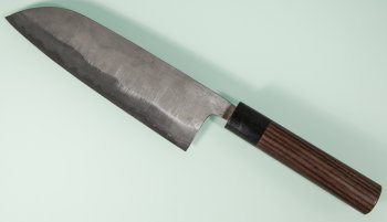 Fujiwara Teruyasu Nashiji Wa-Santoku 185mm Rosewood