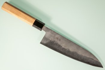 Fujiwara Teruyasu Nashiji Wa-Gyuto 185mm Cherrywood