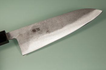 Fujiwara Teruyasu Nashiji Wa-Gyuto 185mm Cherrywood