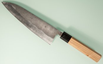 Fujiwara Teruyasu Nashiji Wa-Gyuto 195mm Cherrywood