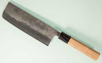 Fujiwara Teruyasu Nashiji Wa-Nakiri 150mm Cherrywood