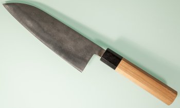 Fujiwara Teruyasu Nashiji Wa-Santoku 170mm Cherrywood