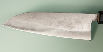 Fujiwara Teruyasu Nashiji Wa-Santoku 170mm Cherrywood