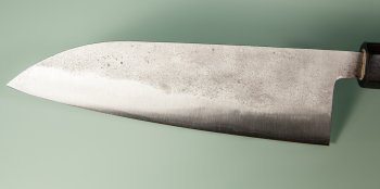 Fujiwara Teruyasu Nashiji Wa-Santoku 170mm Cherrywood