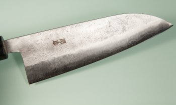 Fujiwara Teruyasu Nashiji Wa-Santoku 170mm Cherrywood