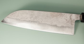 Fujiwara Teruyasu Nashiji Wa-Santoku 185mm Cherrywood