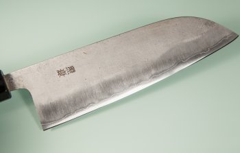 Fujiwara Teruyasu Nashiji Wa-Santoku 185mm Cherrywood