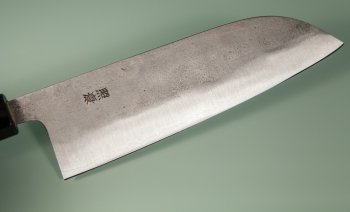 Fujiwara Teruyasu Nashiji Wa-Santoku 185mm Cherrywood