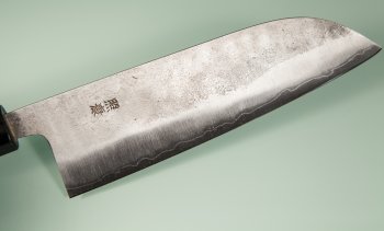 Fujiwara Teruyasu Nashiji Wa-Santoku 185mm Cherrywood