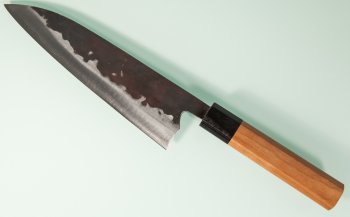 Fujiwara Teruyasu Denka Wa-Gyuto 180mm Cherrywood