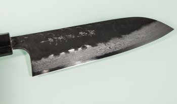 Yauji Tsuchime Kurouchi Wa-Santoku 170mm