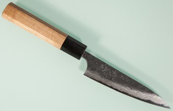 Yauji Tsuchime Kurouchi Wa-Petty 120mm