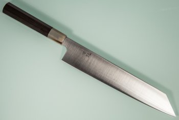 Ashi Hamono Wa-Kiritsuke 270mm Schwedenstahl Ebony creme