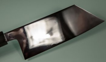 Shirou Kamo Aogami 2 Ebony Kiritsuke 155mm Vollspiegel