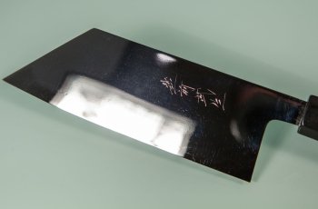 Shirou Kamo Aogami 2 Ebony Kiritsuke 155mm Vollspiegel