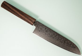Konosuke Keiai NT Wa-Santoku 180mm Khii Rosewood