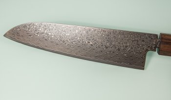 Konosuke Keiai NT Wa-Santoku 180mm Khii Rosewood