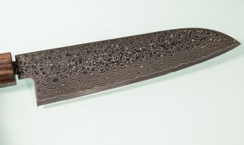 Konosuke Keiai NT Wa-Santoku 180mm Khii Rosewood