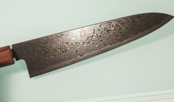 Konosuke Keiai NT Wa-Gyuto 215mm Khii Ebony