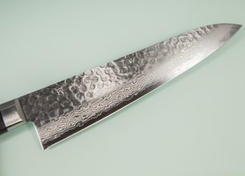 Damascus 17 Hammered Gyuto 240mm black