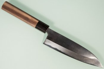 Yoshimitsu Shirogami 1 Wa-Santoku 165mm polished