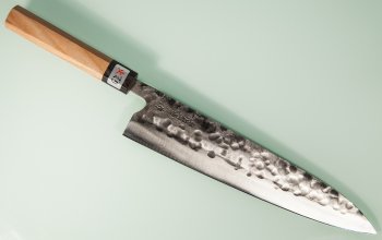 Fujiwara Teruyasu Maboroshi Wa-Gyuto 305mm Cherrywood