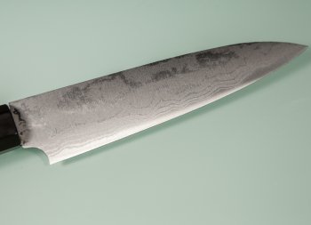 Shirou Kamo Shirogami 2 Petty 140mm Ebony