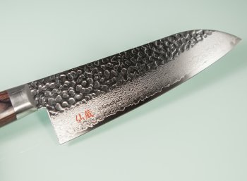 Senzo Tsuchime Santoku 165mm