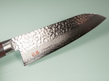 Senzo Tsuchime Santoku 165mm