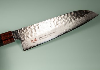 Senzo Tsuchime Wa-Santoku 180mm