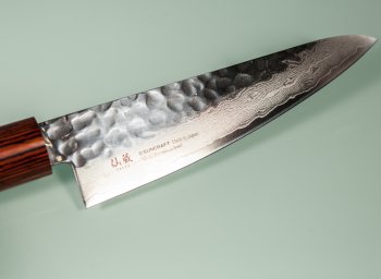 Senzo Tsuchime Wa-Santoku 135mm