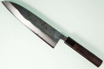 Nishida Shirogami 1 Gyuto 210mm Kurouchi RO