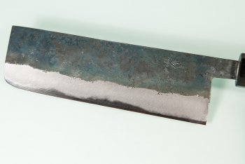 Nishida Shirogami 1 Nakiri 150mm Kurouchi CO