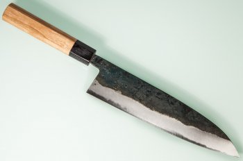 Nishida Shirogami 1 Gyuto 210mm Kurouchi CO