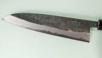 Nishida Shirogami 1 Gyuto 210mm Kurouchi CO