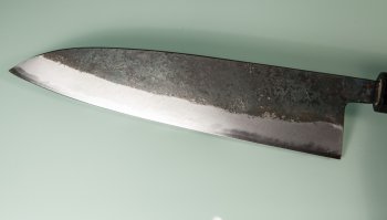 Nishida Shirogami 1 Gyuto 210mm Kurouchi CO